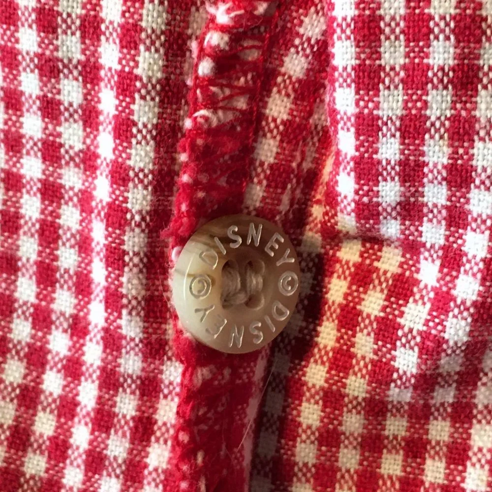 DISNEY Red Gingham 